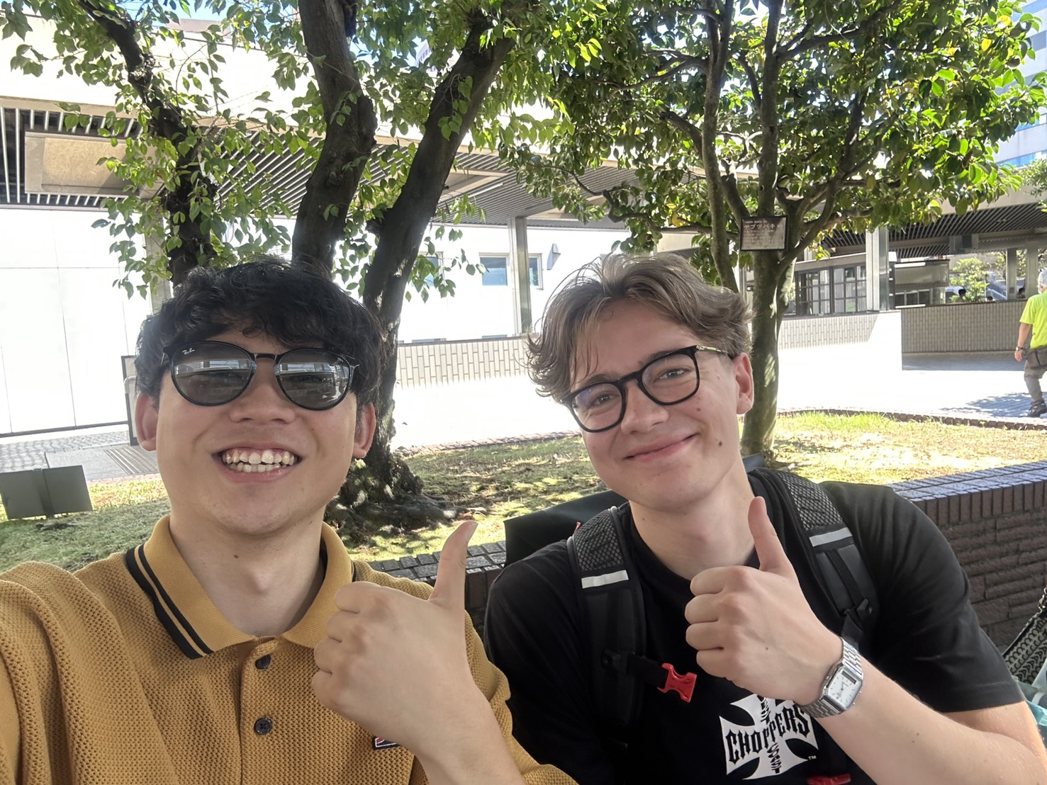 初めて撮ったツーショット