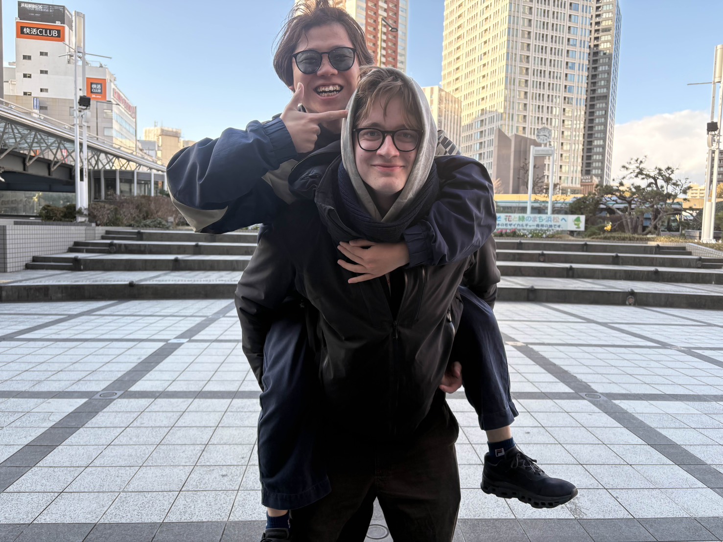 お見送りの最後に