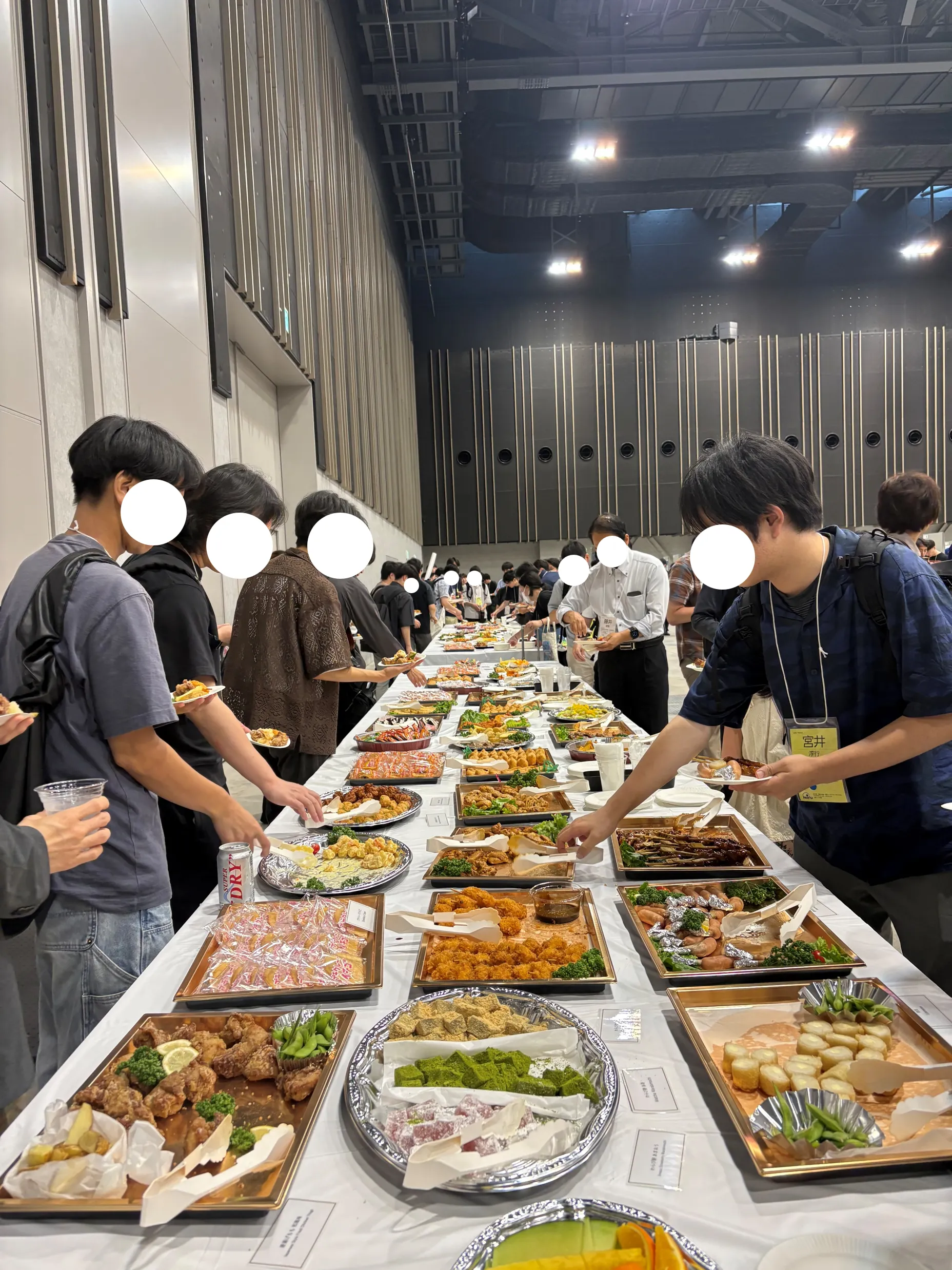 交流会の様子 dinner
